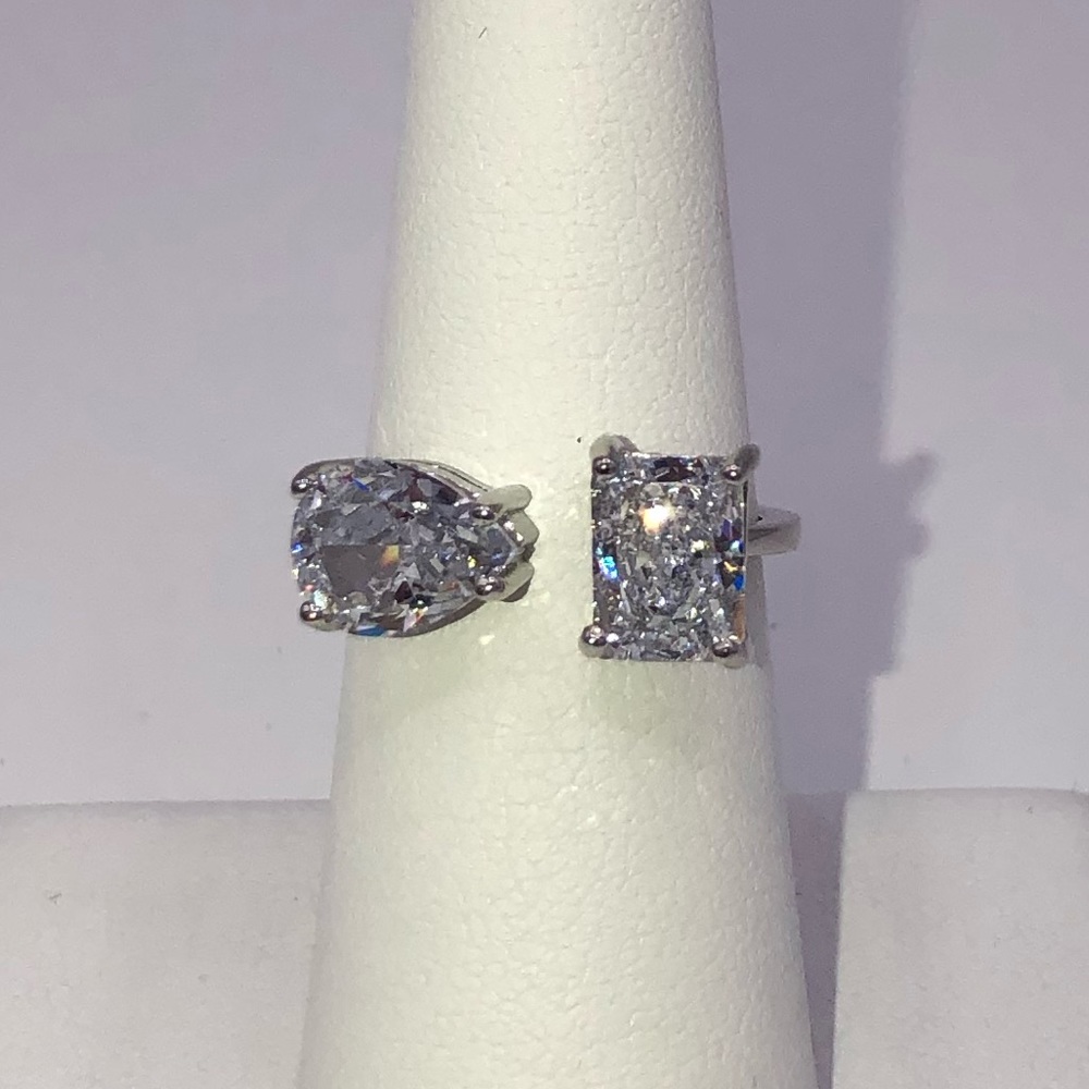 2ct Multi Stone Wrap Ring - Picture 3 of 11